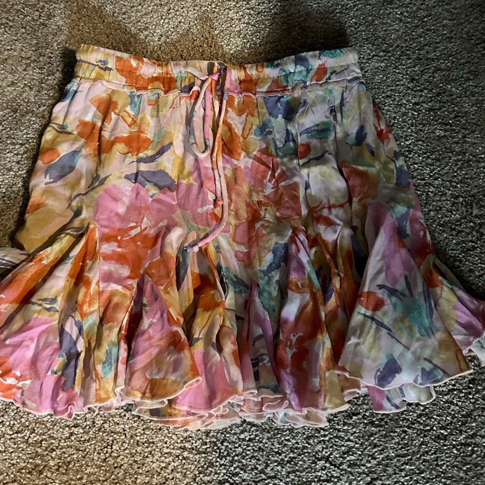 VICI floral skirt